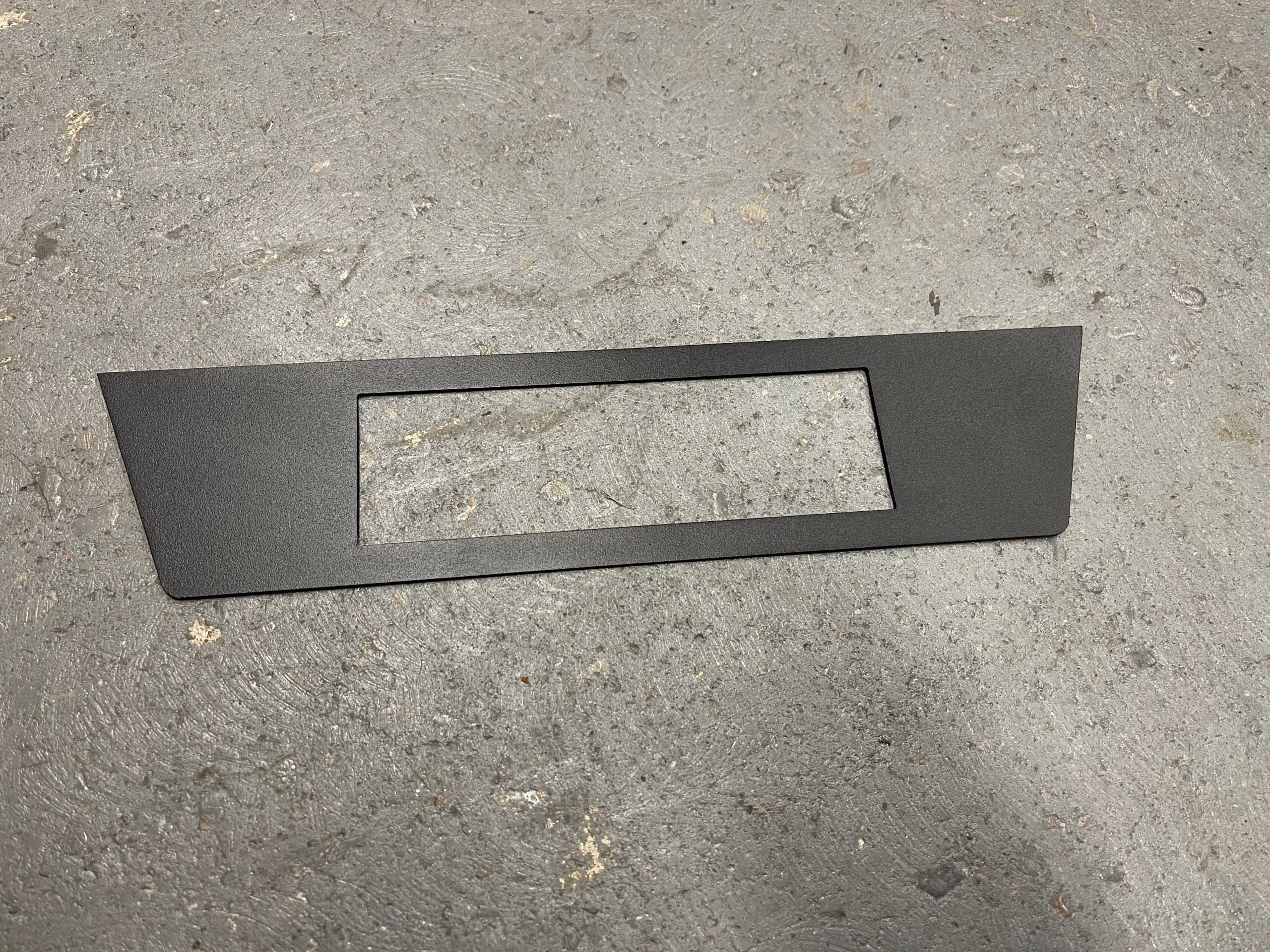 Aluminum Radio Plate 1979-83 (280ZX)