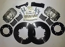 Wilwood Brake Kit, Front 10.25" 1968-73 (510 W/ Early 200SX Strut & Hub)