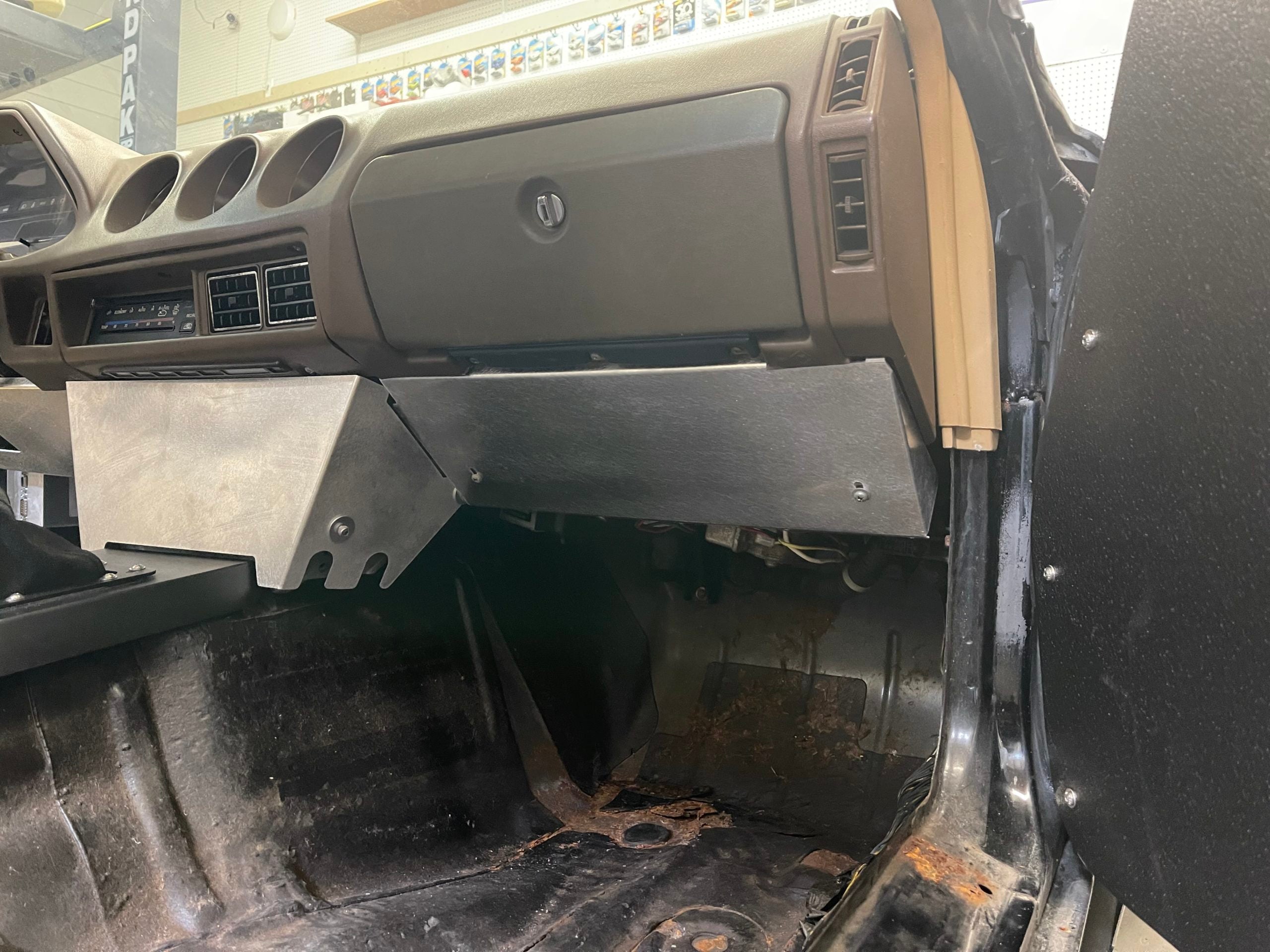 Aluminum Lower Dash Panels 1979-83 (280ZX)