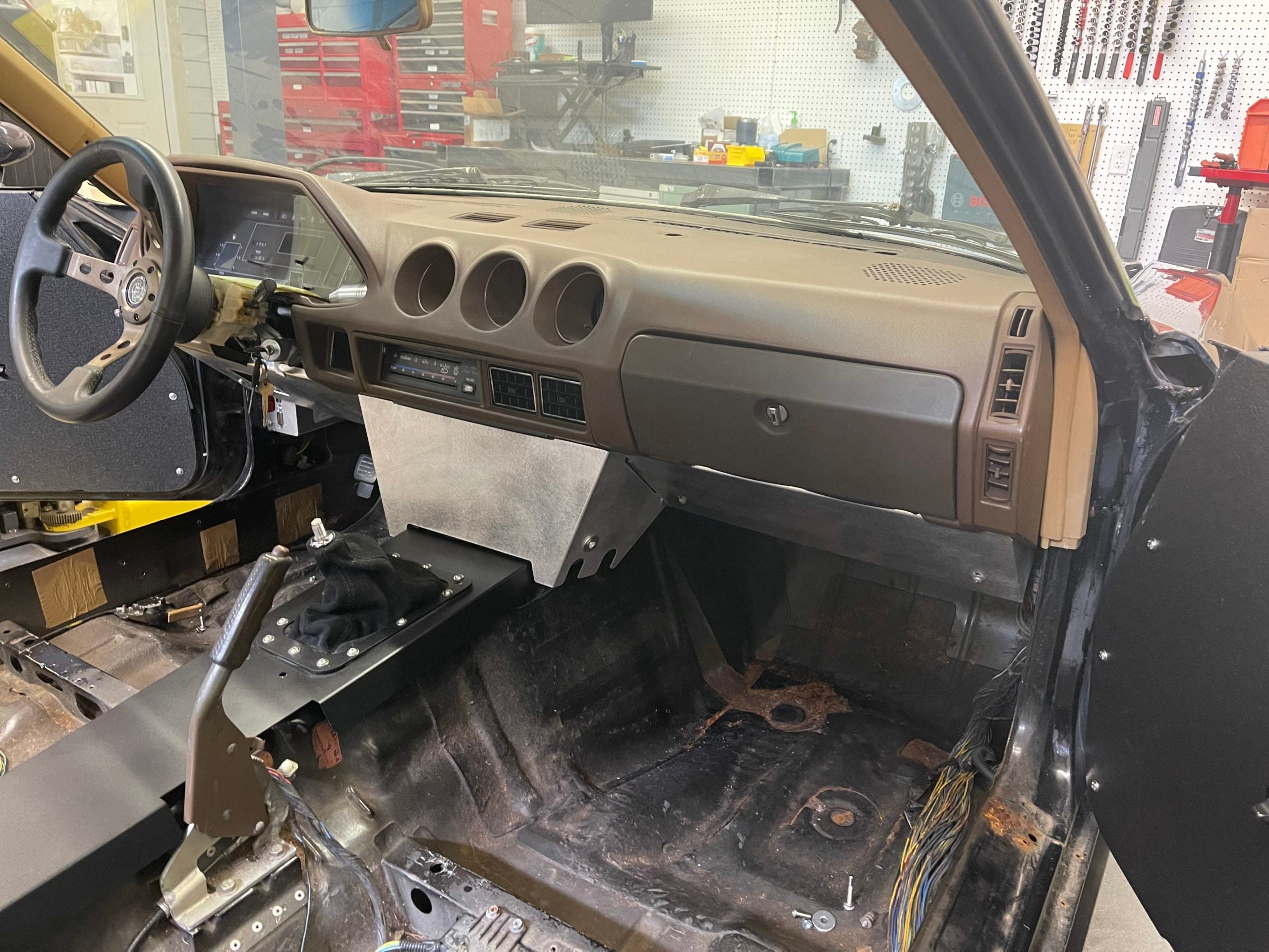 Aluminum Dash Center Panel 1979-83 (280ZX)