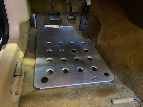 Aluminum Heel Plates 1979-83 (280ZX) LHD Only