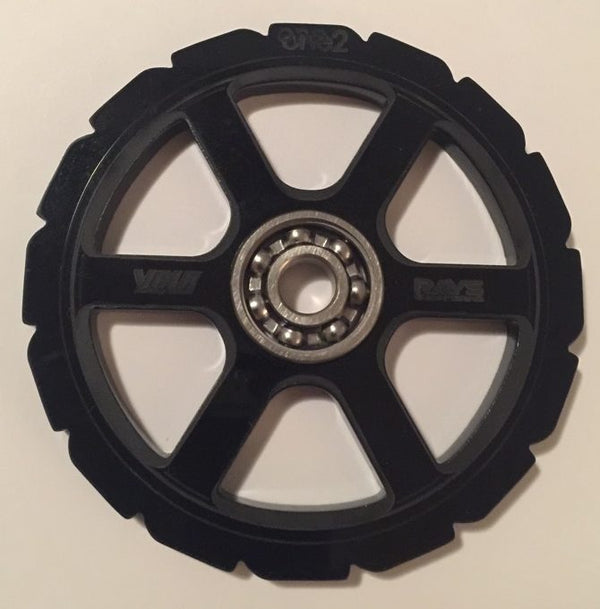 Black Volk Racing TE37 Wheel Fidget Spinner