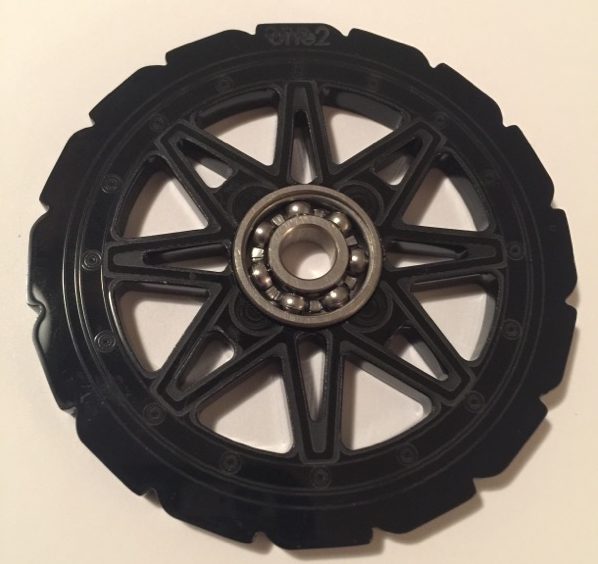 Black Work Equip 03 Fidget Wheel Spinner