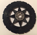 Black SSR Star Shark Wheel Fidget Spinner