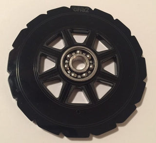 Black Hayashi Street Wheel Fidget Spinner