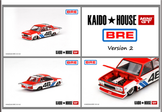 Kaido House x Mini GT 1:64 Datsun 510 Pro Street BRE #46 Version 2