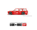 Kaido House x Mini GT 1:64 Datsun Kaido 510 Wagon Fire Version 1 (Red) Limited Edition