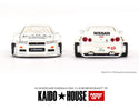 Kaido House x Mini GT 1:64 Nissan Skyline GT-R (R34) Kaido Works V2 (White) Limited Edition