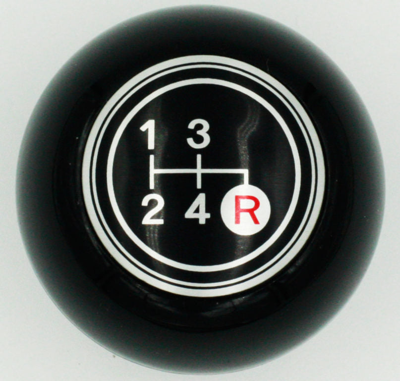 Black 4 Speed Shift Knob