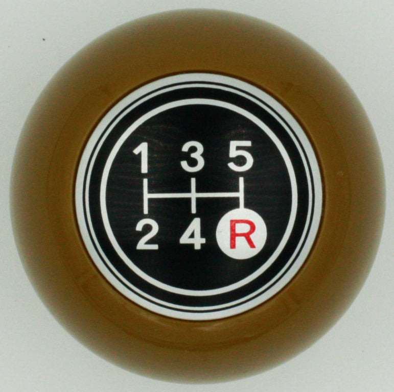 Brown 5 Speed Shift Knob