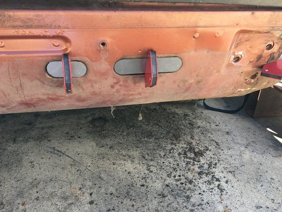 Rear Bumper Delete Weld In Plates 1974.5-78 (260Z / 280Z)