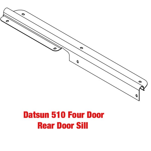 Door Sills 2 Door, 4 Door and Wagon 1967-73 (510)
