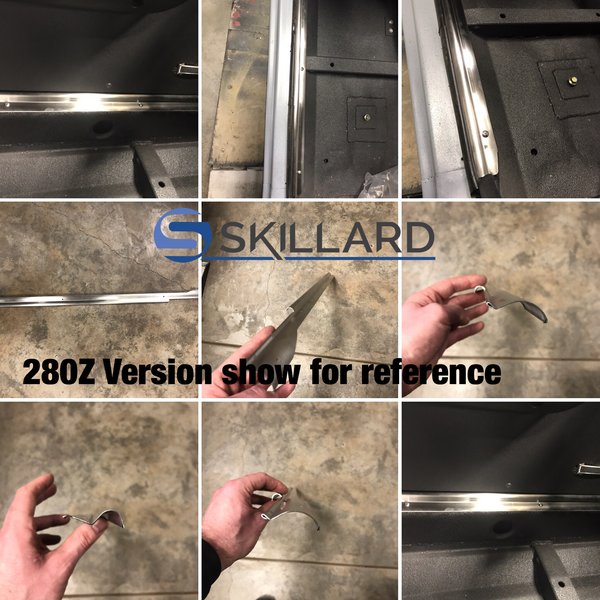 Stainless Steel Inner Scuff Plate 1970-Early 74 (240Z / 260Z)