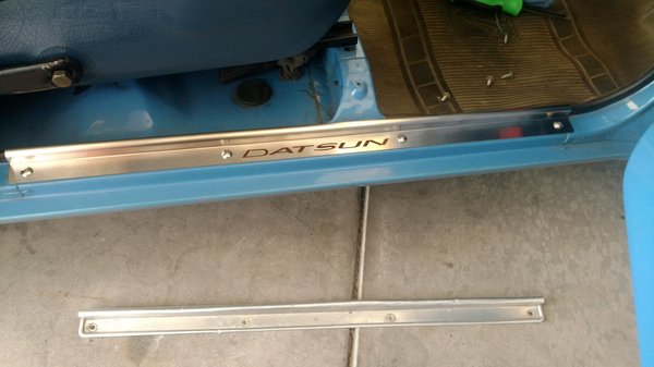 Stainless Steel Door Sills for Datsun 1973-79 (620)