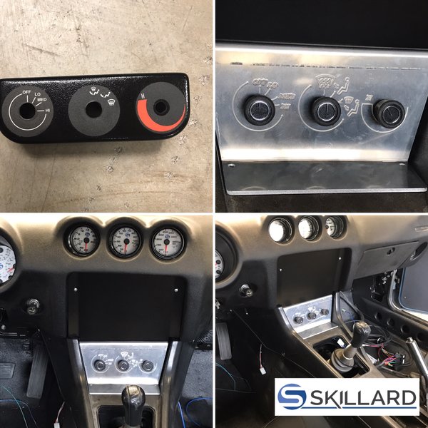 Radio Delete Panel 1975-78 (280Z)