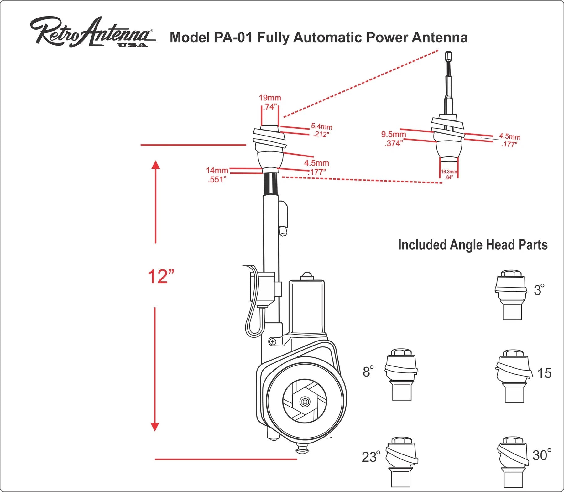 Fully Automatic Power Antenna