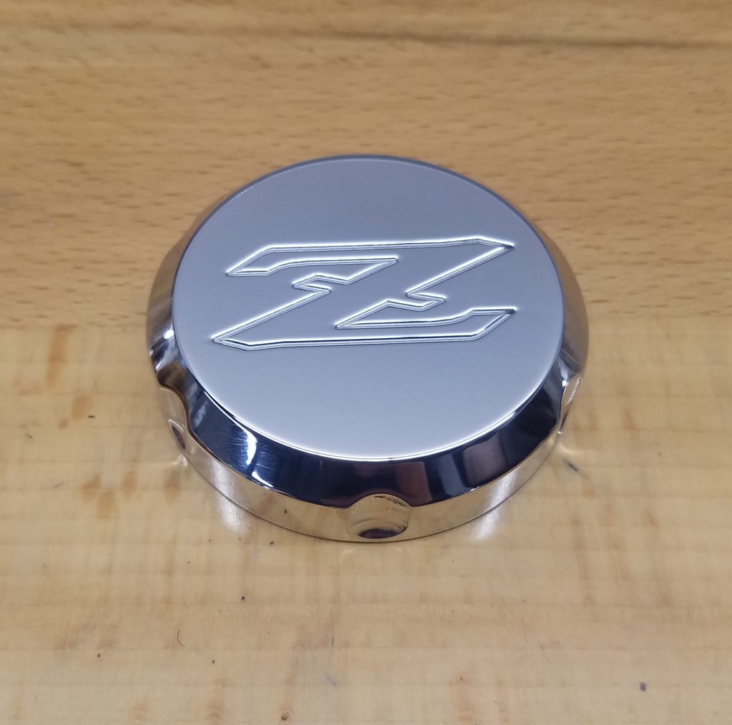 Polished Billet Clutch Reservoir Cap Cover