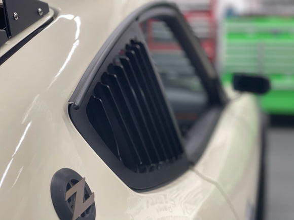 Aluminum Quarter Window Louvers 1970-78 (240Z / 260Z / 280Z)