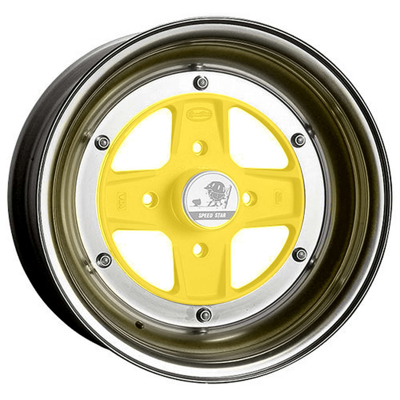 SSR MK-II 15x8 Yellow Wheel
