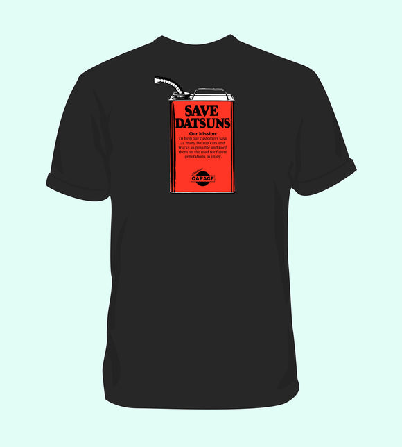 Save Datsuns Gas Can Shirt