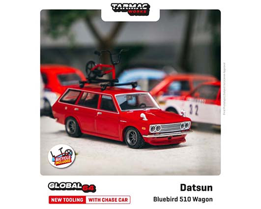 Datsun Bluebird 510 Wagon With Bike & Rack