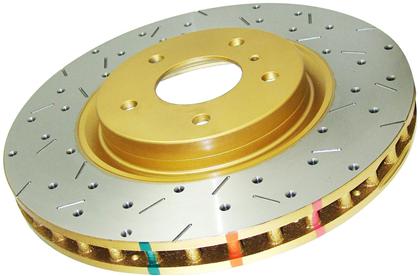 Rear Drilled & Slotted 4000 Series Rotors 1994-1998 (Skyline R33 / R34)