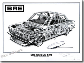 BRE 510 Cut-Away Poster 18" X 24"