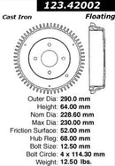 Steel Rear Brake Drum 1970-78 (240Z / 260Z / 280Z)-3