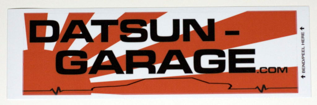Datsun Garage 510 Coupe "Lifeline" Decal