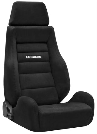 Corbeau GTS II Black Leather/Black Microsuede Seats