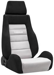 Corbeau GTS II Black/Grey Microsuede Seats