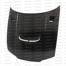 JU-Style Carbon Fiber Hood 1995-96 (Skyline R33)-1