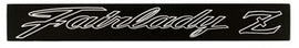 "Fairlady Z" Billet Aluminum Dash Emblem 1970-78 (240Z / 260Z / 280Z)