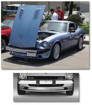 Urethane Air Dam With Cooling Ducts 9/1974-78 (280Z)