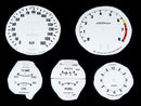 White Gauge Face Kit 1970-78 (240Z / 260Z / 280Z)-4