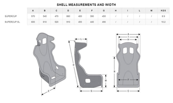 MOMO Racing Super Cup Racing Seat