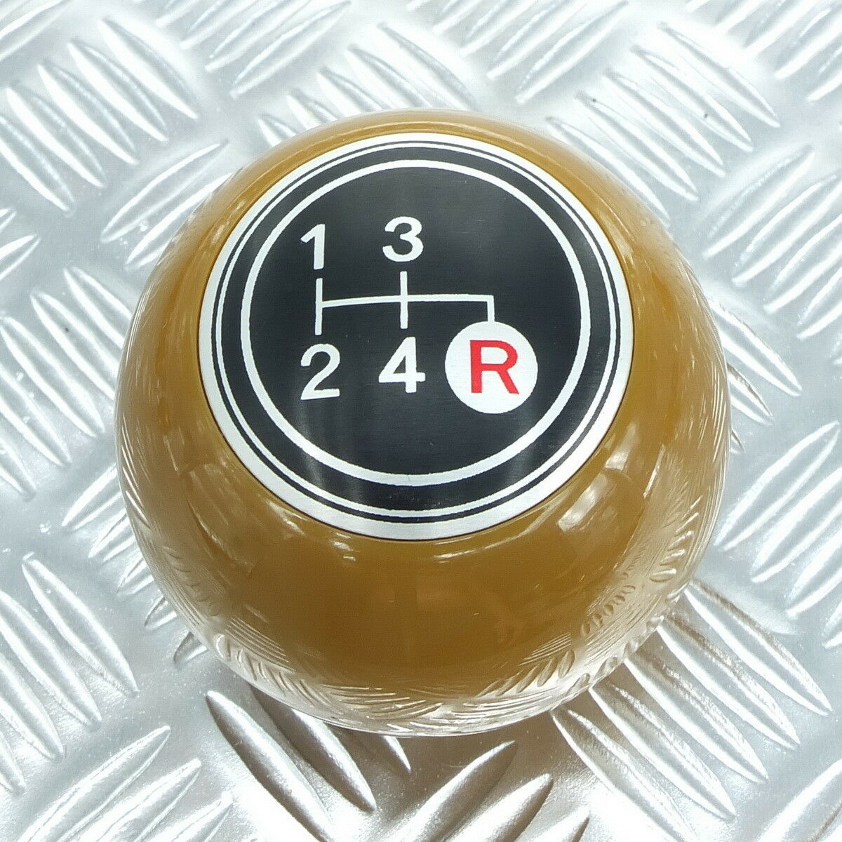 Brown 4 Speed Shift Knob