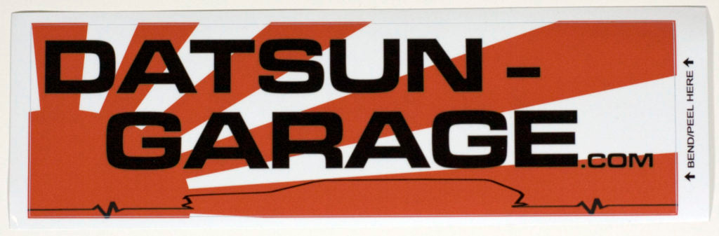 Datsun Garage 510 Wagon "Lifeline" Decal