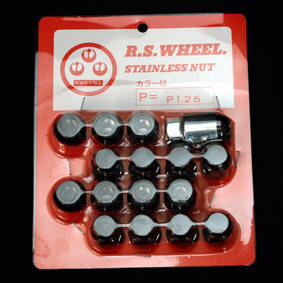Buy black RS Watanabe Stainless Steel Tapered Lug Nuts