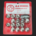 RS Watanabe Stainless Steel Tapered Lug Nuts